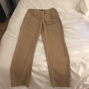Zara Tan high waisted pants
